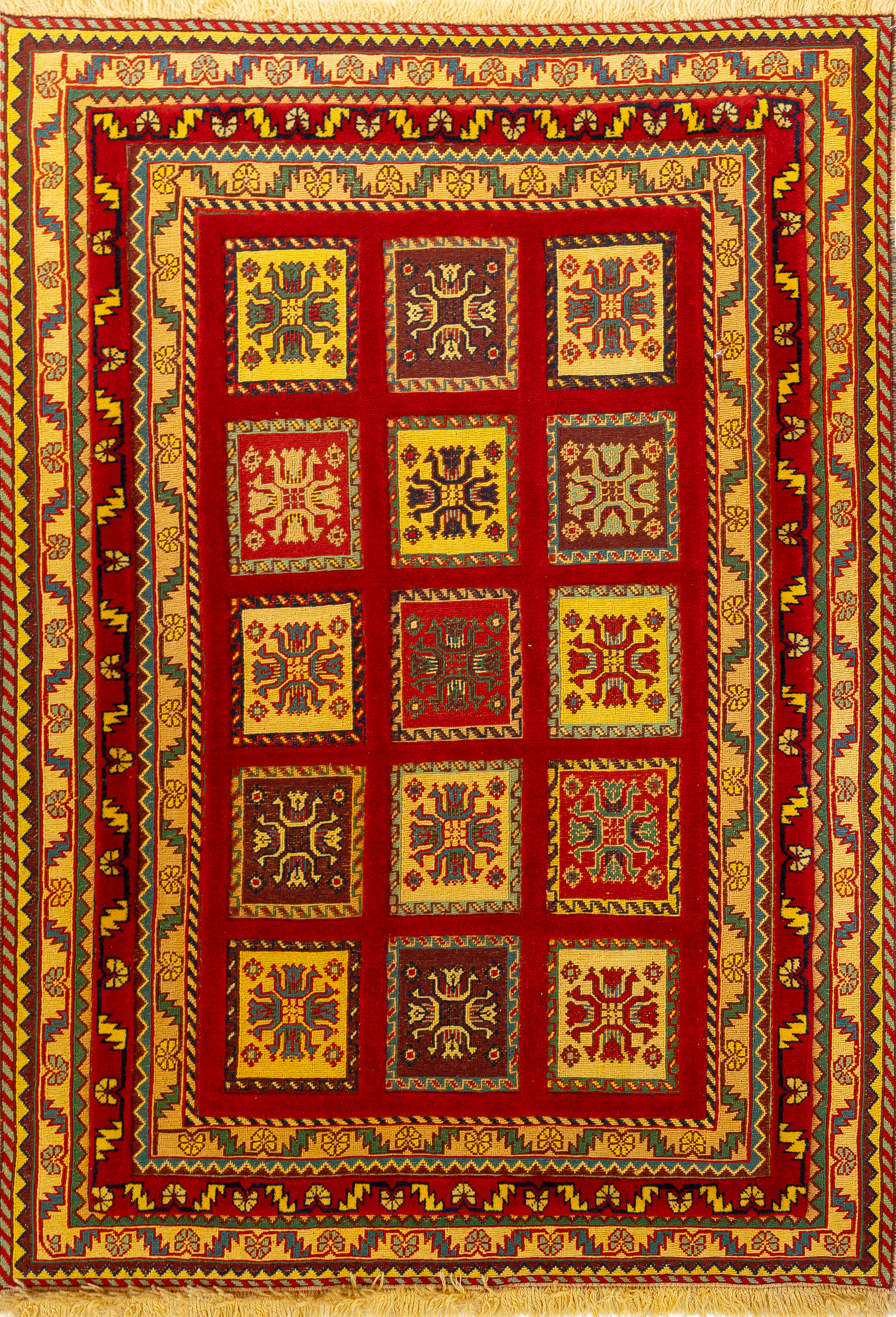 Иранский ковёр из шерсти  (15-02013/153x109) 