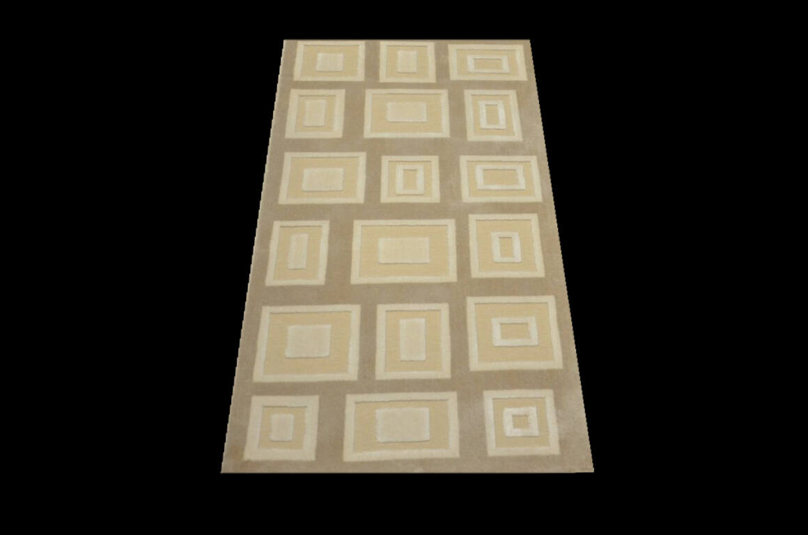 Бельгийский ковёр из вискозы (OVC943/BEIGE AB4/150x80) 