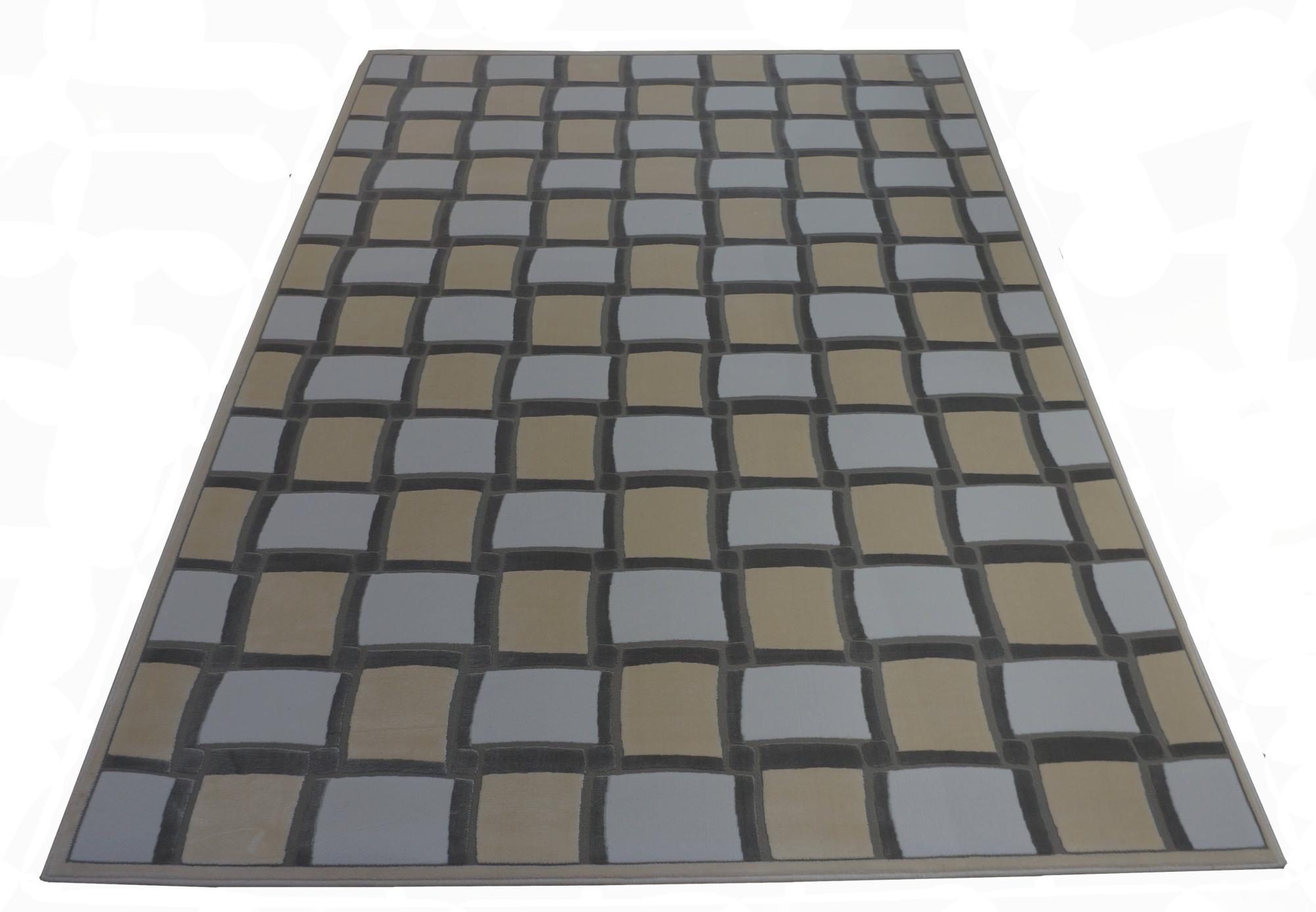 Бельгийский ковёр из вискозы (OCA013/ECRUGL3/140x100) 