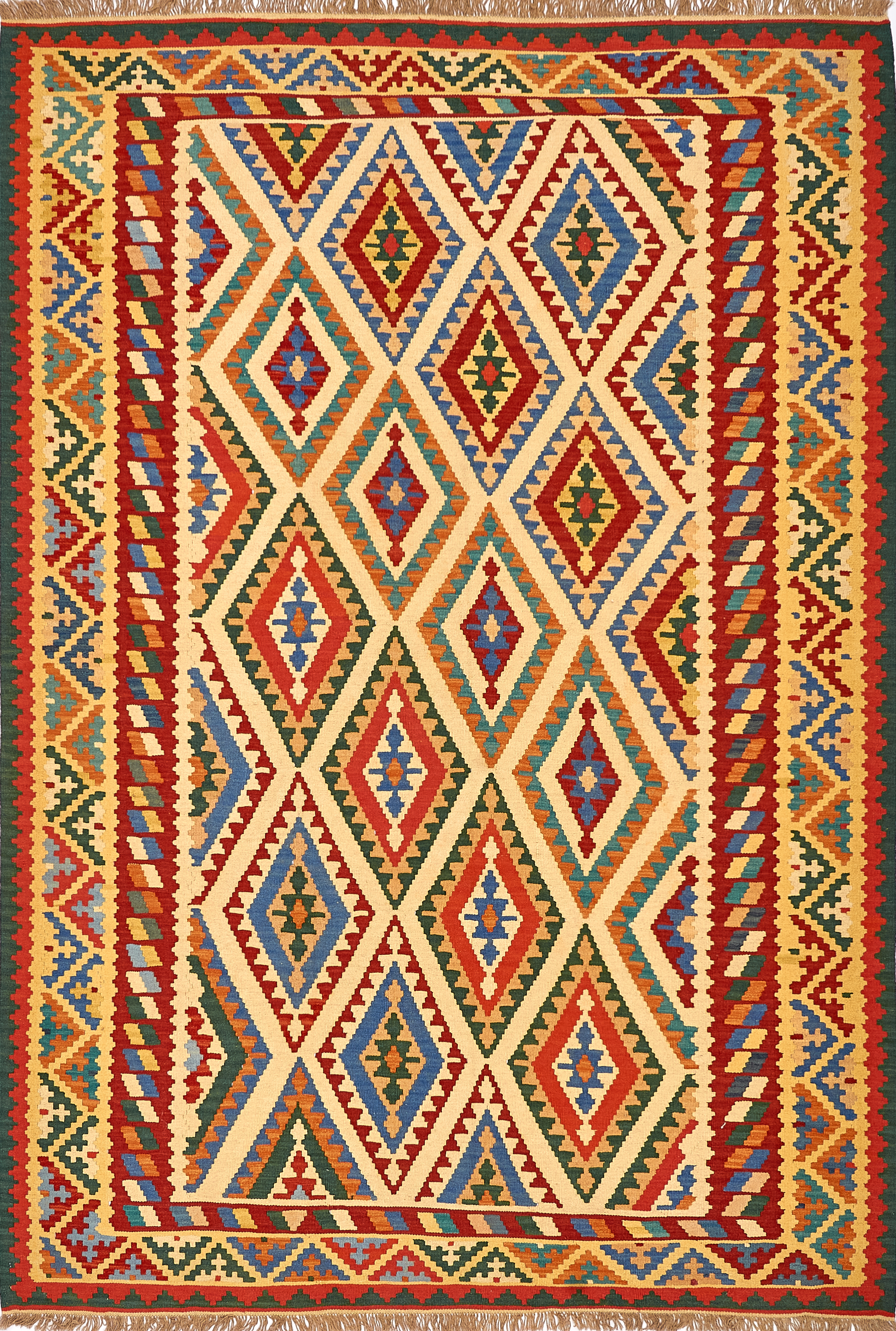 Иранский ковёр из шерсти  (17-01275049916/300x208) 