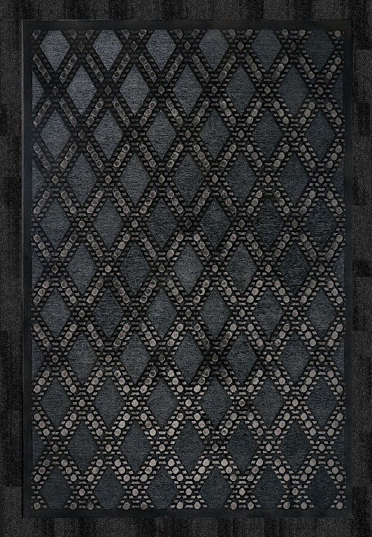 Бельгийский ковёр из вискозы (HG8636/BLACKA11/200x140) 