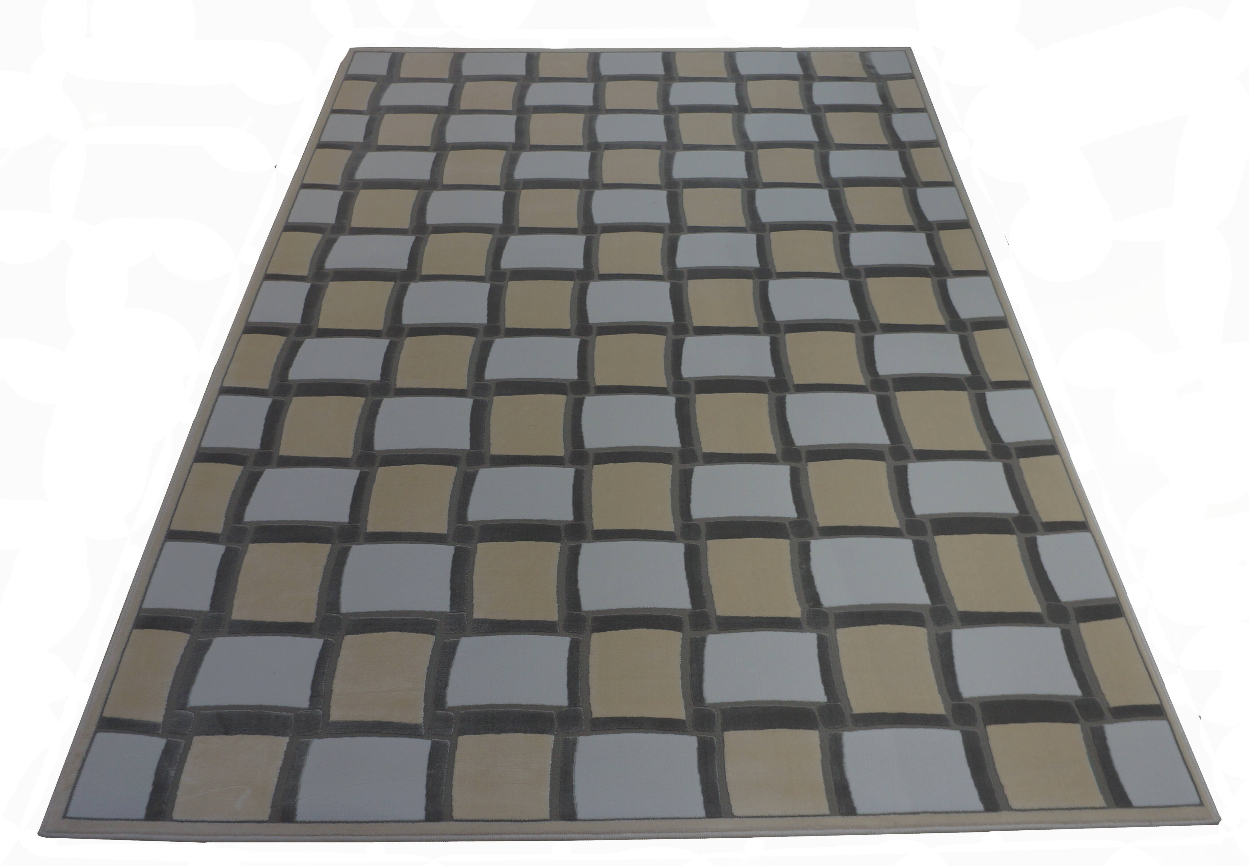 Бельгийский ковёр из вискозы (OCA013/ECRUGL3/140x100) 